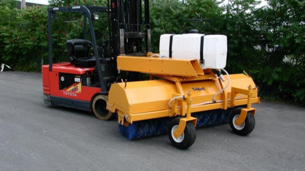 Eddynet Hydrualic Sweeper for Forklifts