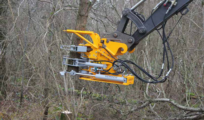 Herder Tree Shear Attachment