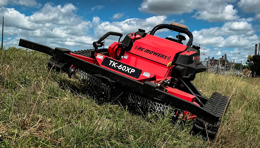 RC Mowers TK-60XP Remote Operated Tracked Slope Mower