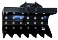 Truxor Excavator Rake Attachment